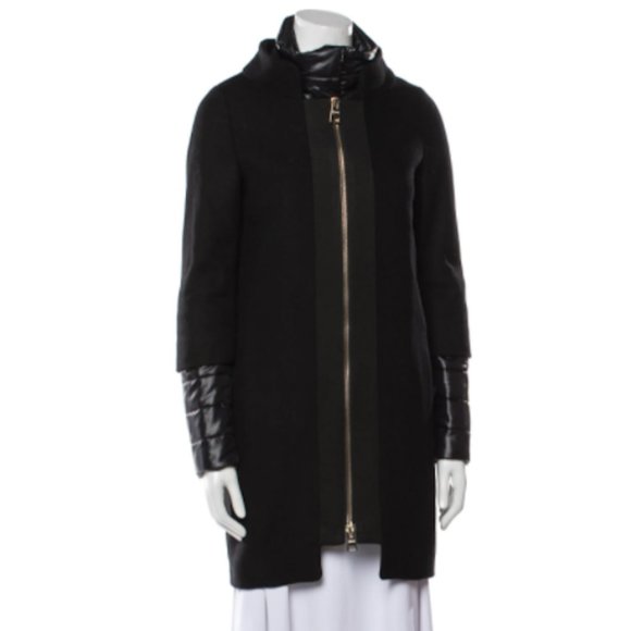 Herno Jackets & Blazers - Herno Wool & Nylon Coat, Size XS